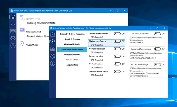private win10