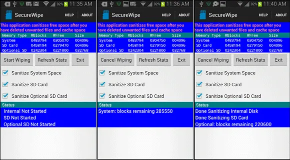 securewipe android
