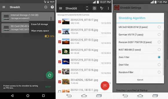 shreddit android