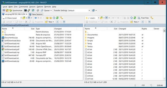 winscp cliente