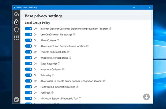 wpd win10