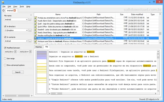 filesearchy pesquisa conteudo
