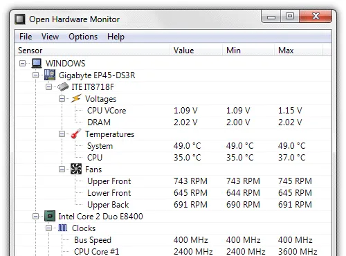open hardware monitor