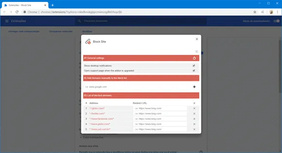 block site mybrowser chrome