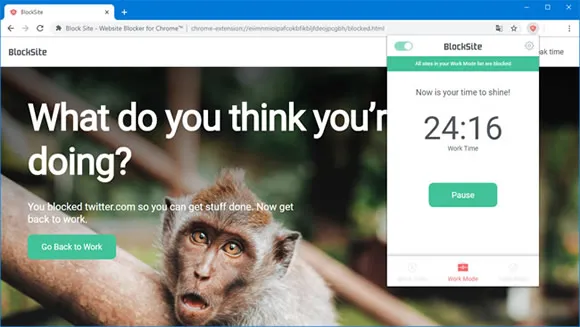 blocksite chrome