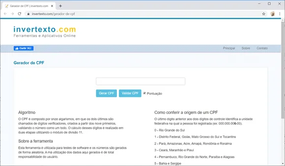 invertexto cpf
