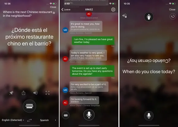 microsoft tradutor ios