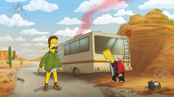 simpsons breaking bad