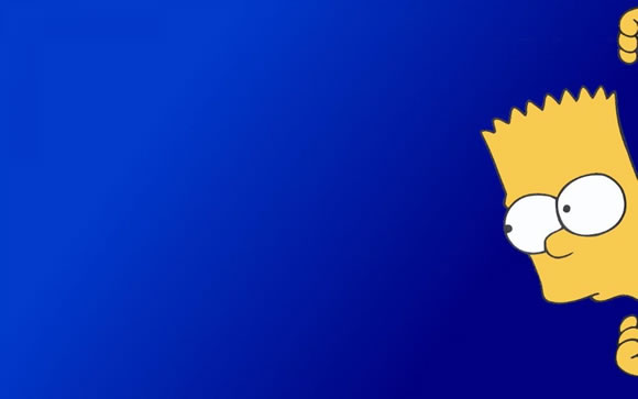 simpsons tudo azul