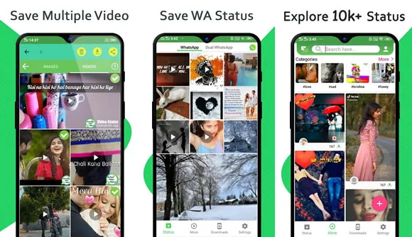 status downloader android