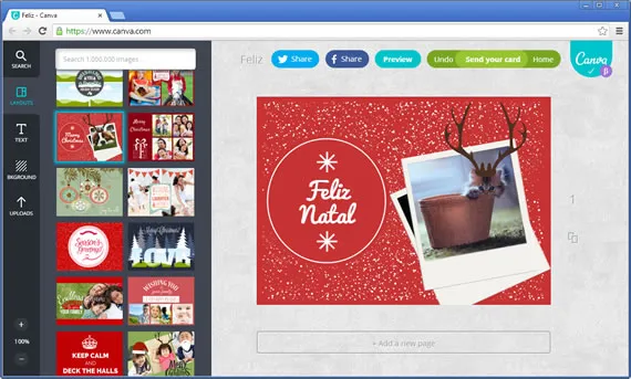 canva conteudo visual