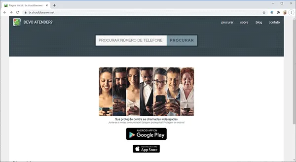 devo atender site