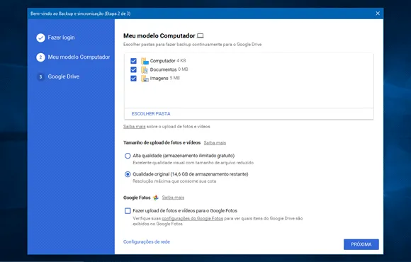 google backup sync