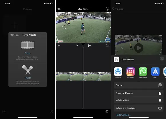 imovie merge ios