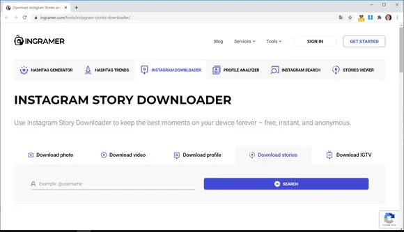 ingramer stories instagram