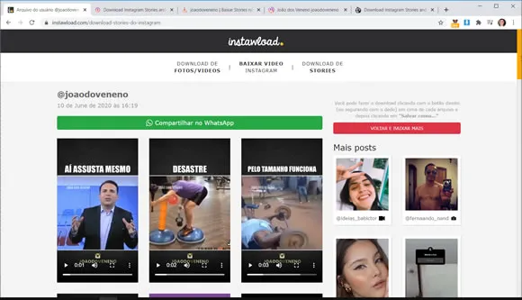 instawload stories instagram