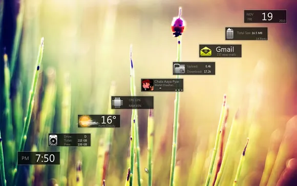 obsidian rainmeter
