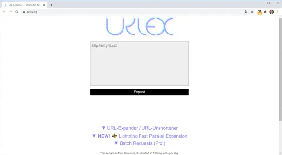 urlex