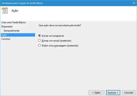 agendador tarefas
