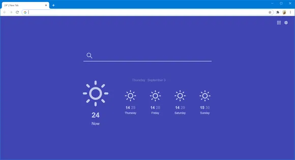 currently weather chrome