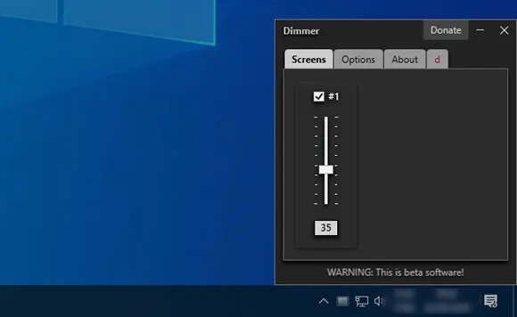 dimmer windows