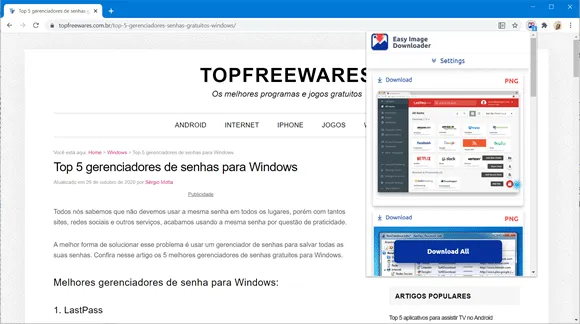 easy image downloader chrome