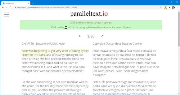 paralleltext formas aprender idioma