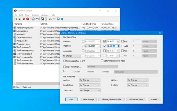 bulk file changer