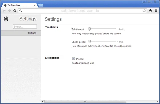 tabmemfree chrome