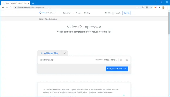 video compressor online