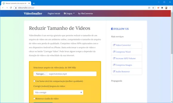 video smaller online