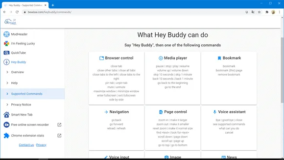 hey buddy chrome