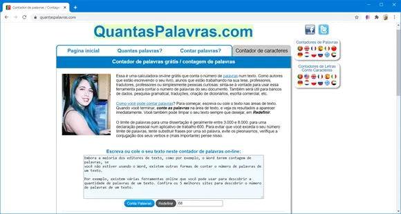 quantaspalavras