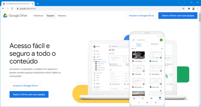 googledrive bkp nuvem