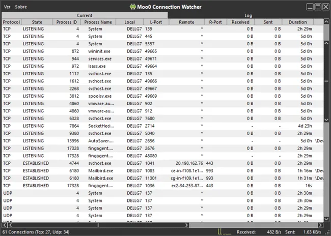 moo connection watcher