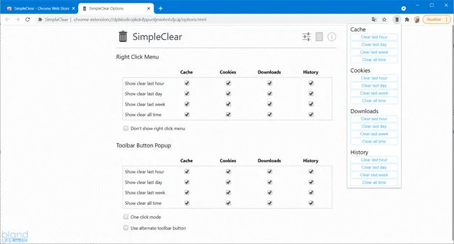 simple clear cache chrome