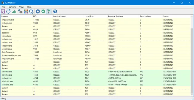 tcp monitor