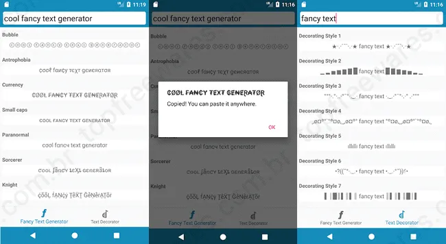 cool fonts android