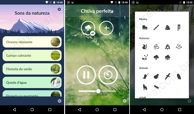 sons natureza top 5 apps sons para dormir android sons natureza top 5 apps sons para dormir android