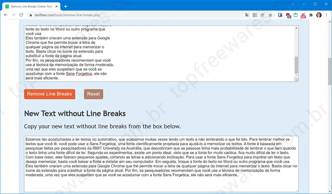 textfixer remover quebra linha textfixer remover quebra linha