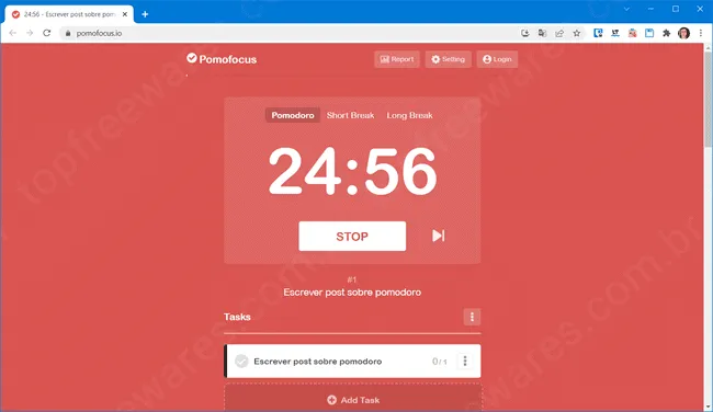 pomofocus top5 sites tecnica pomodoro