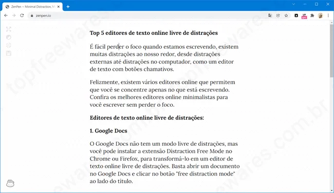 zenpen top5 editores online livre distracoes
