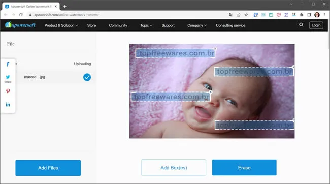 apowersoft top5 sites remover marca dagua fotos