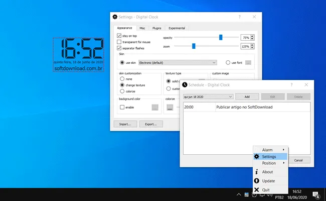 digital clock4 top5 programas adicionar relogio tela digital clock4 top5 programas adicionar relogio tela