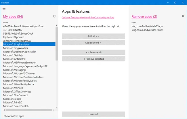 top5 desinstalar apps win10 11 bloatbox
