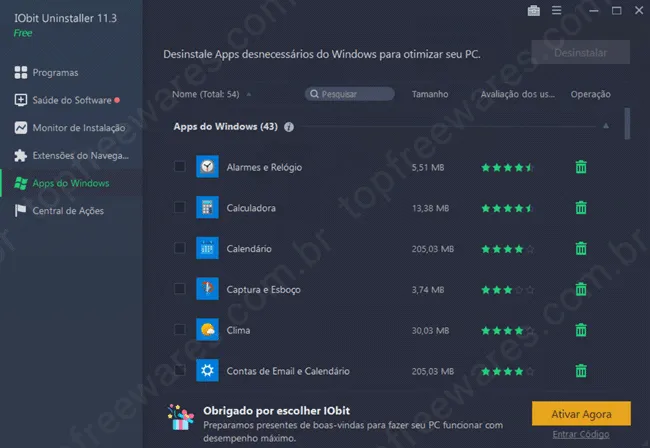 top5 desinstalar apps win10 11 iobit uninstaller