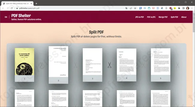 pdf shelter top5 sites dividir pdf