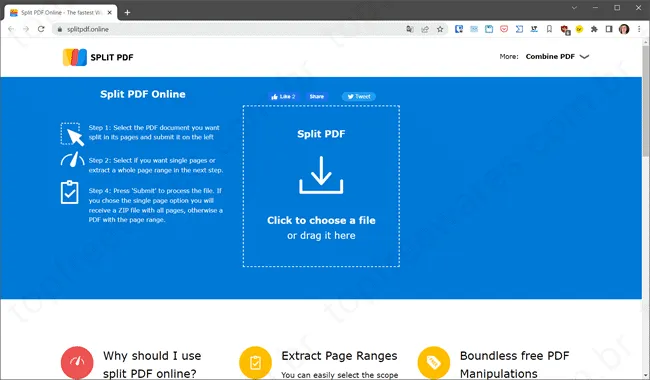 split pdf top5 sites dividir pdf