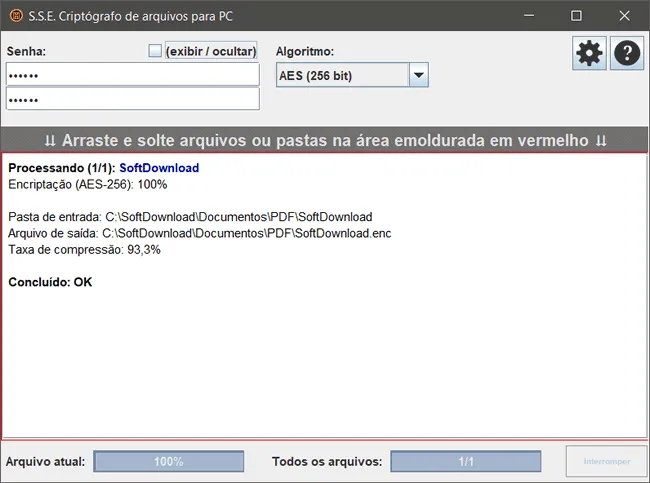 sse file encryptor top5 programas criptografar pastas