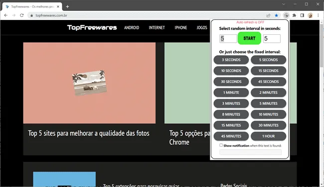 super simple auto refresh top5 sites atualizar paginas automaticamente super simple auto refresh top5 sites atualizar paginas automaticamente
